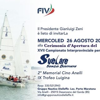 Campionato Provinciale per velisti con disabilità - Svelare senza barriere