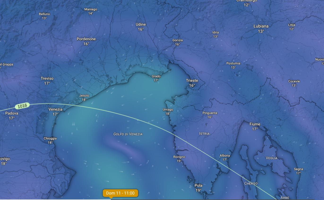 Le previsioni meteo per la Barcolana 2026